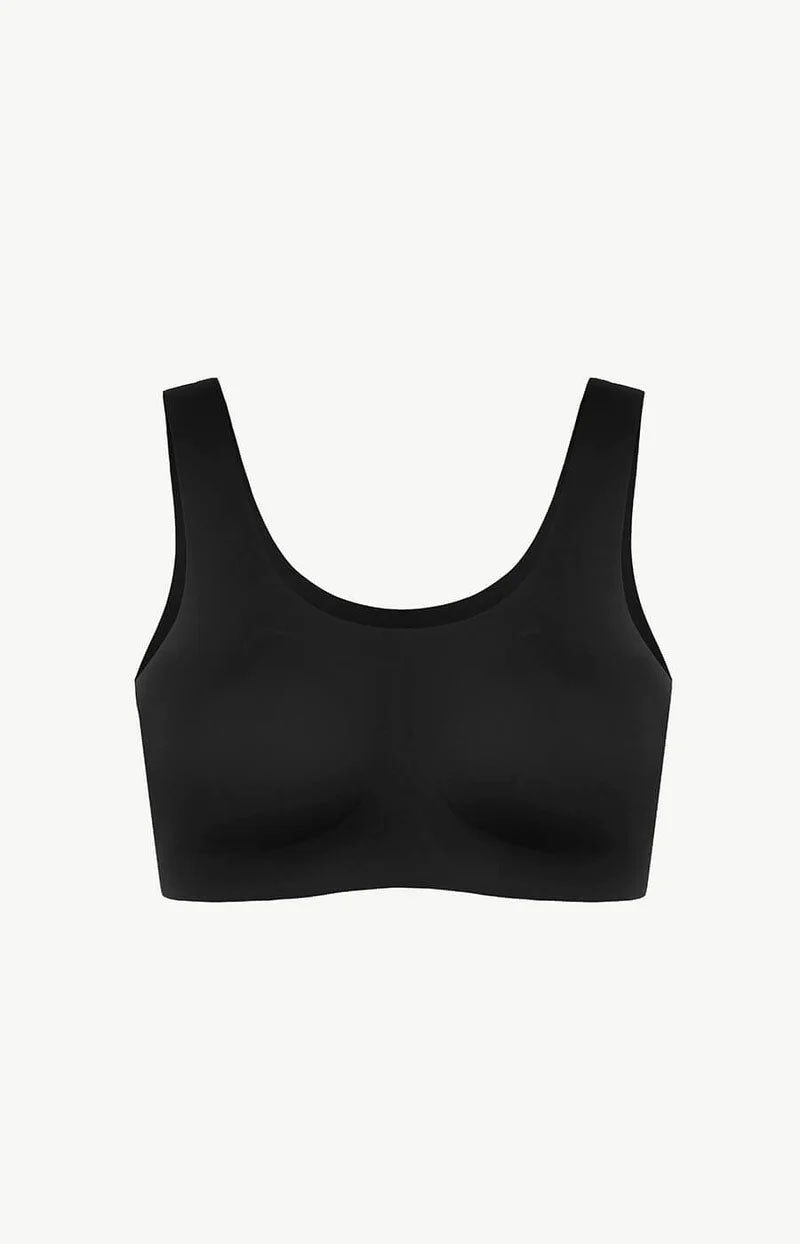 2 Pieces Scoop Neck Pullover Bra