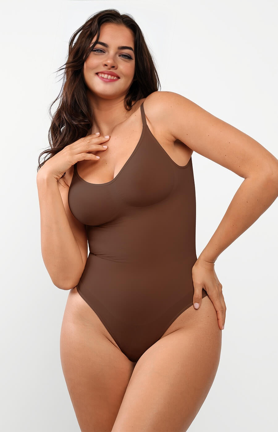 Shaperfec™ Everyday Seamless Low-Back Sculpt Bodysuit