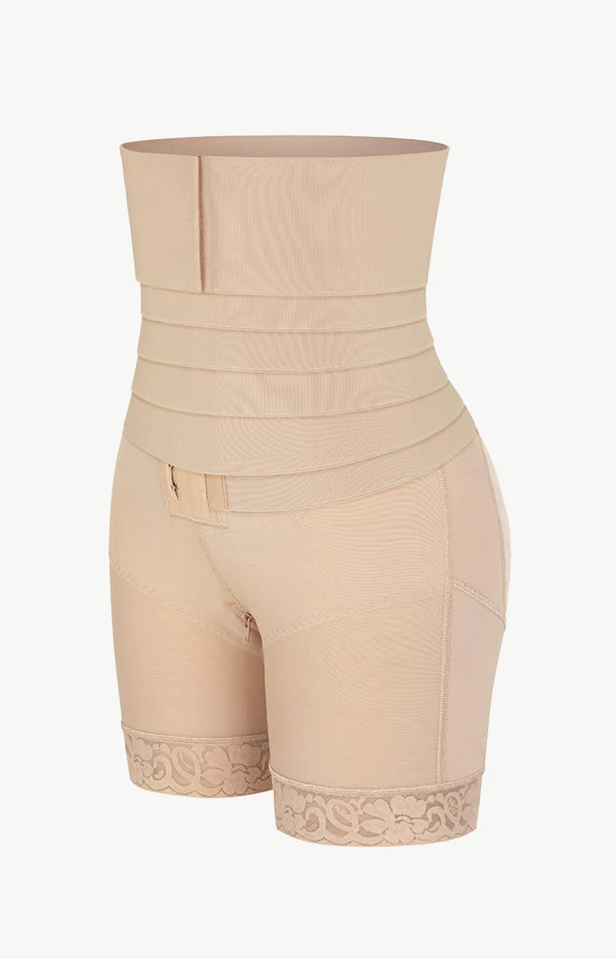 Shaperfec 2-In-1 High-Waisted Booty Lift Shaper Shorts