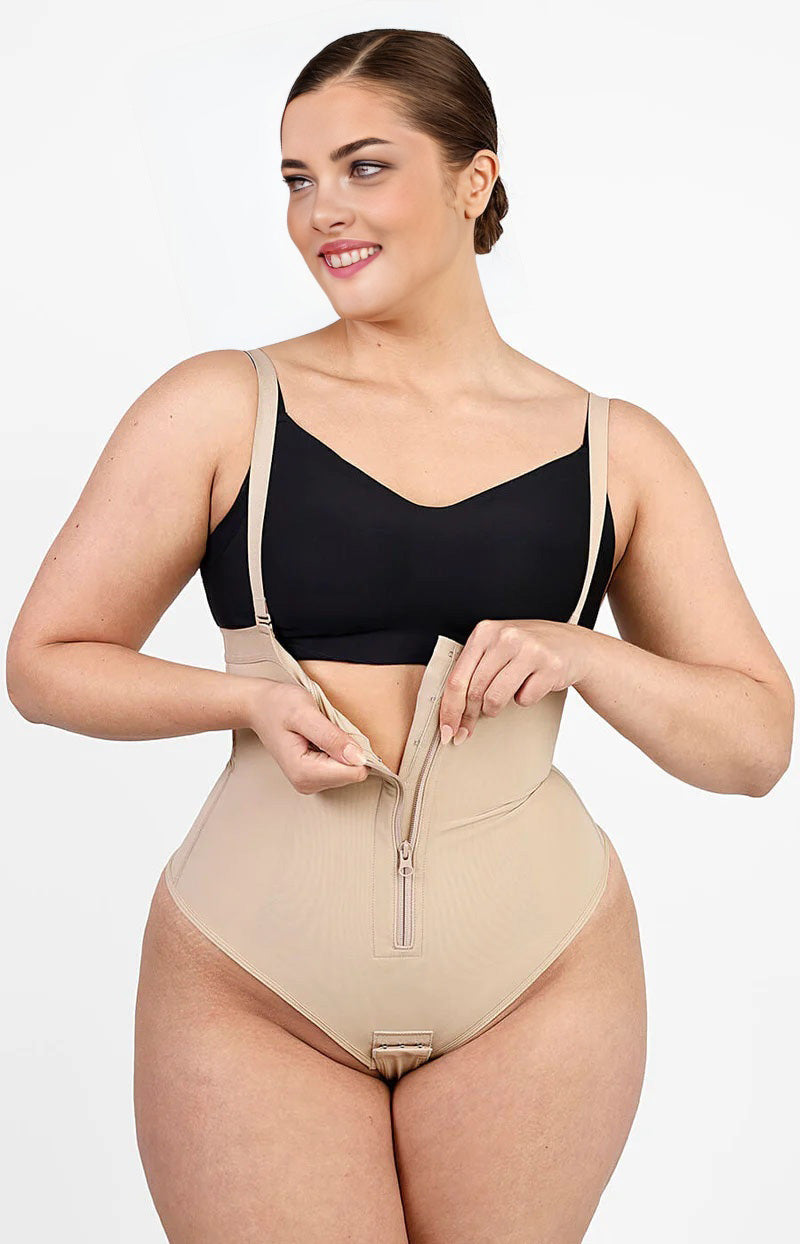 Shaperfec™ Firm Tummy Compression Bodysuit Shaper