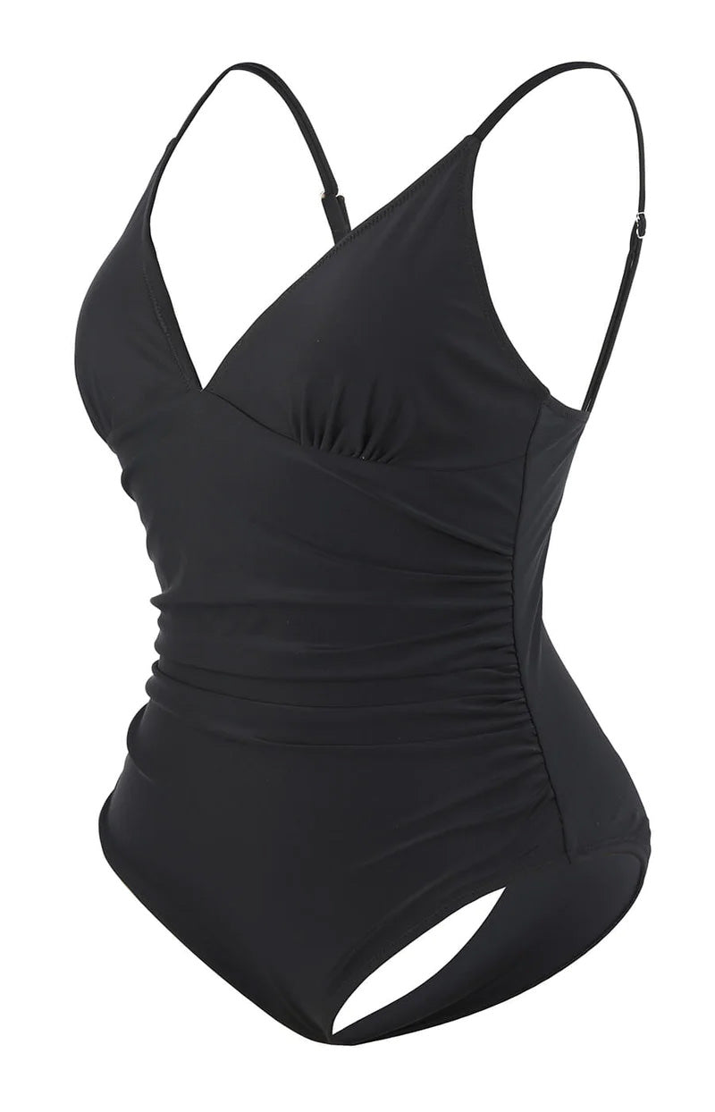 Shaperfec™ V-neck Tummy Control Swimsuit